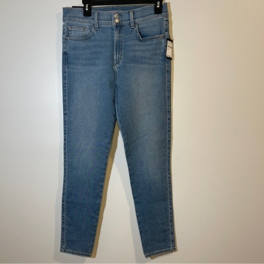 Joe's Jeans High Rise Skinny Ankle Blue Liam Distressed Size 29